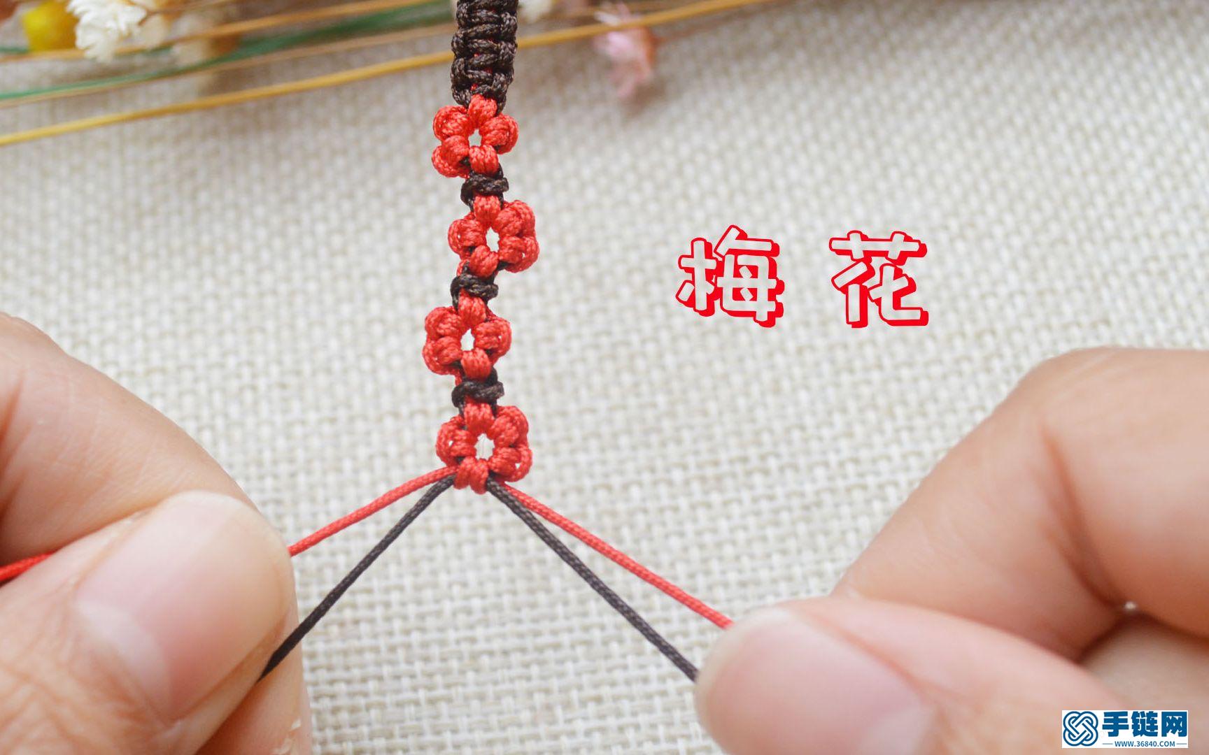 這么驚艷的梅花，只需要兩根線就能完成，美極了