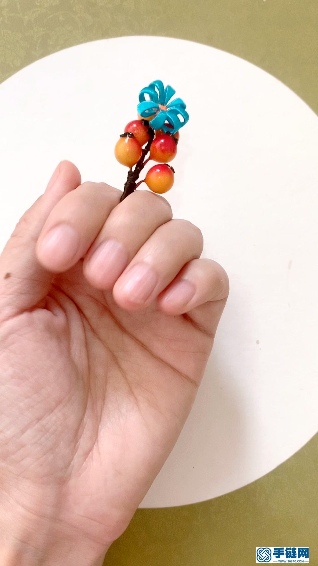 纏花小簪