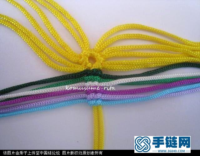 冰花和應(yīng)用小星星編繩教程-完整編法步驟