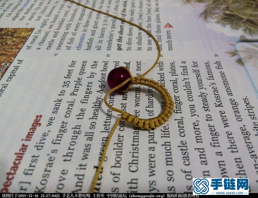 新手玩轉基礎結-雀頭結小蝴蝶編繩教程-完整編法步驟