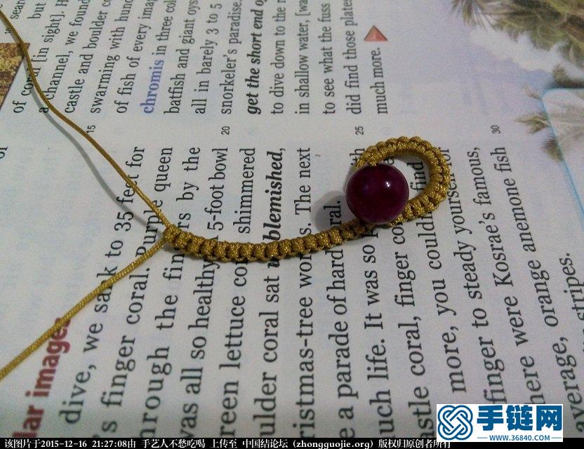 新手玩轉基礎結-雀頭結小蝴蝶編繩教程-完整編法步驟