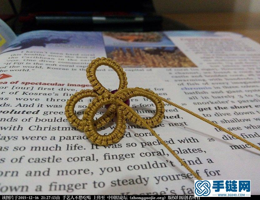 新手玩轉基礎結-雀頭結小蝴蝶編繩教程-完整編法步驟