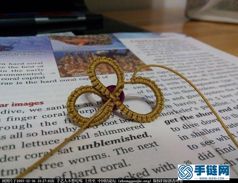 新手玩轉基礎結-雀頭結小蝴蝶編繩教程-完整編法步驟