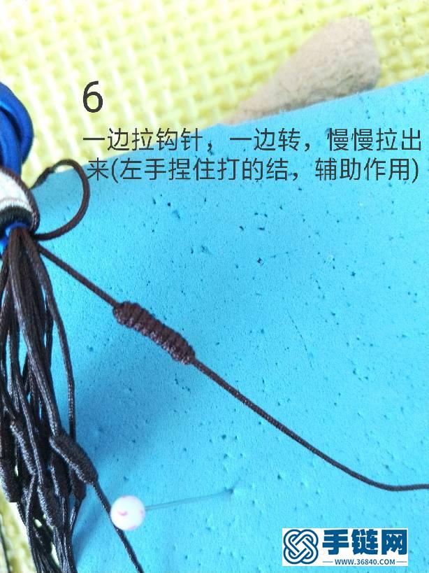 記錄一下打秘魯結的小竅門編繩教程-完整編法步驟