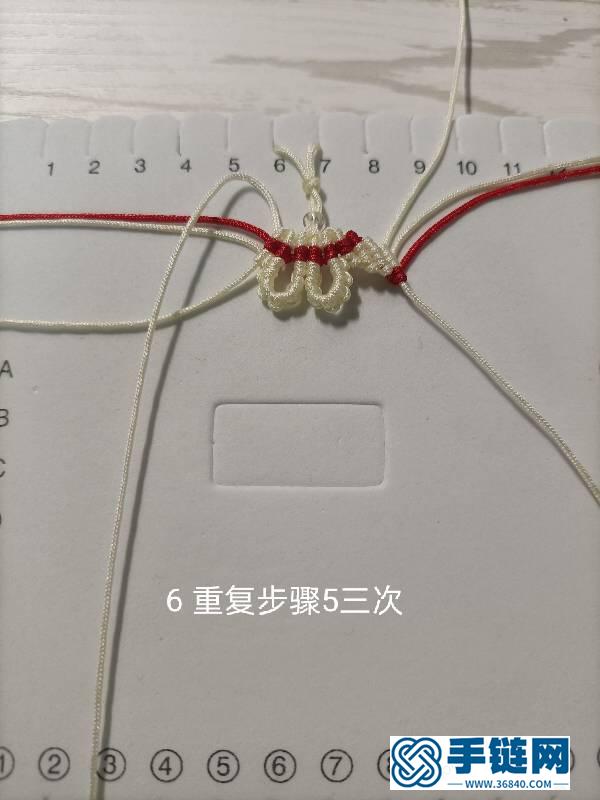 ［非原創］小蝴蝶教程編繩教程-完整編法步驟