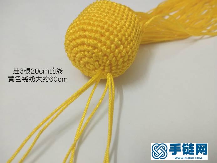 Q版長頸鹿編繩教程-完整編法步驟