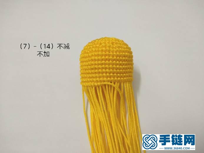 Q版長頸鹿編繩教程-完整編法步驟