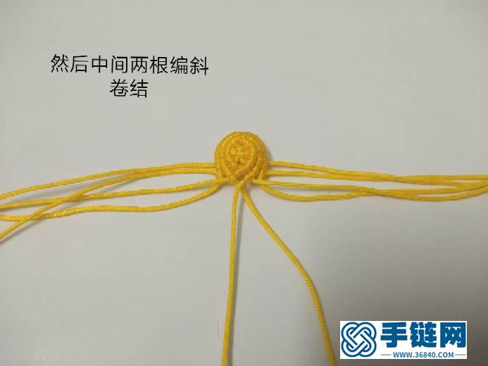 Q版長頸鹿編繩教程-完整編法步驟