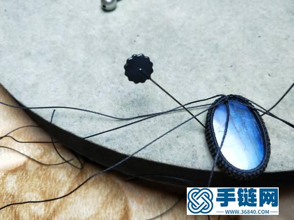完整的包石頭與收線教程編繩教程-完整編法步驟