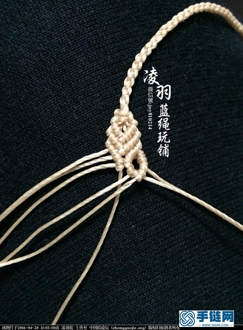 春暖花開尾扣隨手教程編繩教程-完整編法步驟