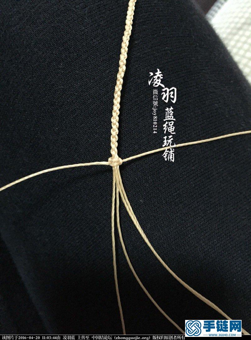 春暖花開尾扣隨手教程編繩教程-完整編法步驟