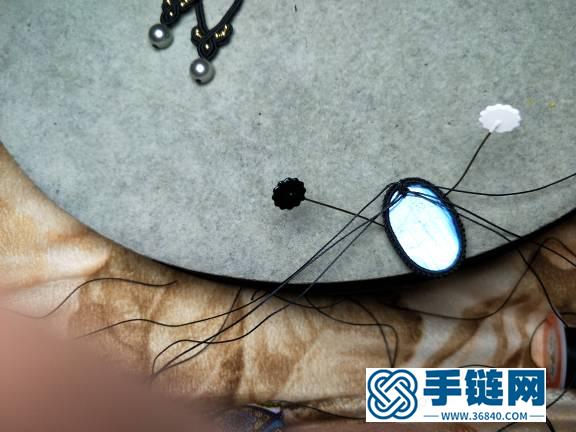 完整的包石頭與收線教程編繩教程-完整編法步驟
