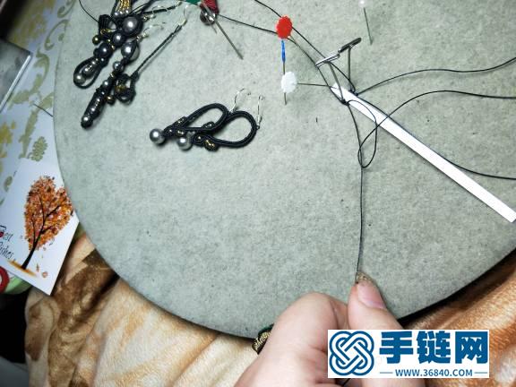 完整的包石頭與收線教程編繩教程-完整編法步驟