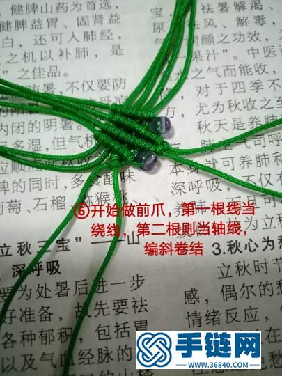 小青蛙教程編繩教程-完整編法步驟
