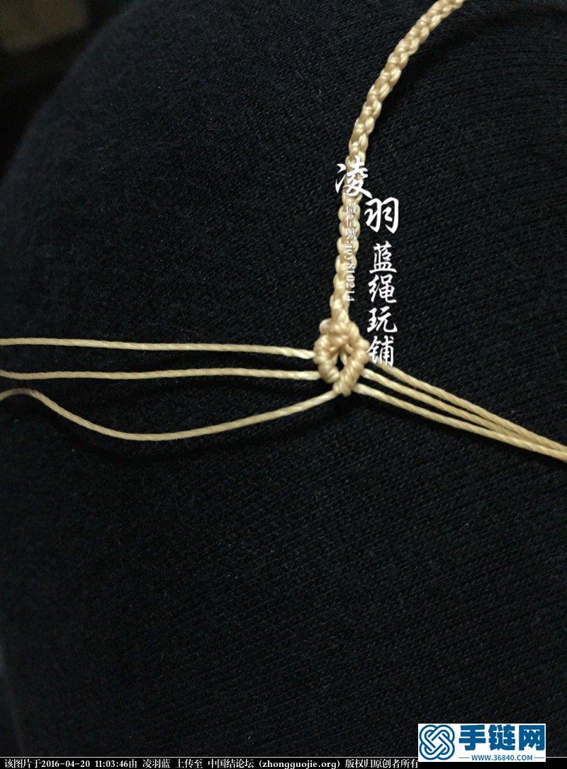 春暖花開尾扣隨手教程編繩教程-完整編法步驟
