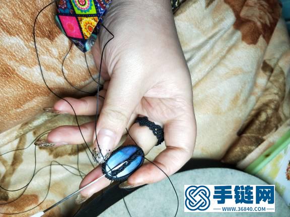 完整的包石頭與收線教程編繩教程-完整編法步驟