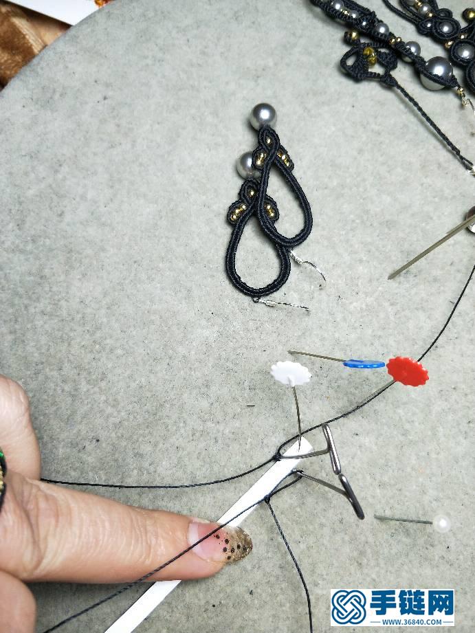 完整的包石頭與收線教程編繩教程-完整編法步驟