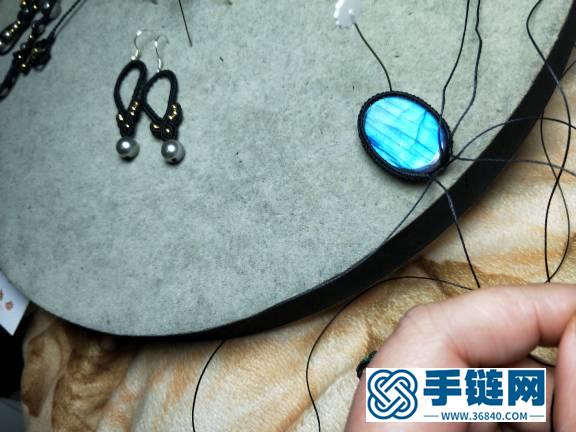 完整的包石頭與收線教程編繩教程-完整編法步驟