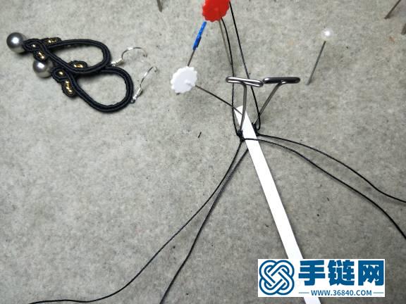 完整的包石頭與收線教程編繩教程-完整編法步驟