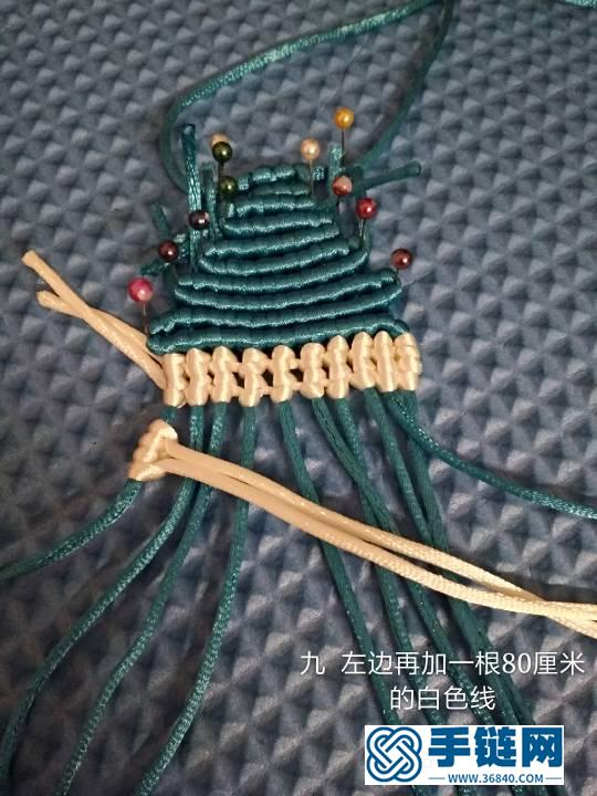 圣誕節(jié)禮物小房子掛飾編繩教程-完整編法步驟