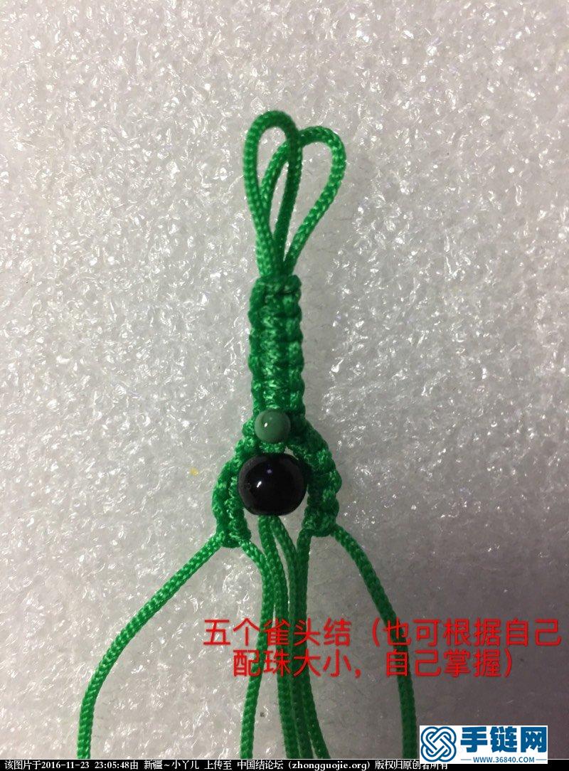 芭蕉扇編繩教程-完整編法步驟