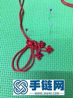 如意教程，按自己想法編制，留下圖結友們可以相互借鑒一下編繩教程-完整編法步驟