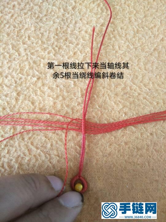 金葉子編繩教程-完整編法步驟