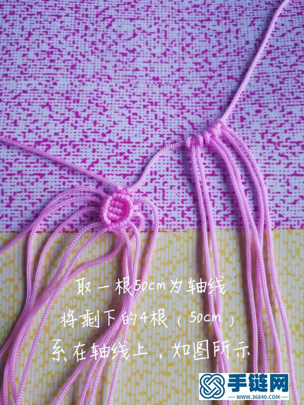 花瓣編繩教程-完整編法步驟