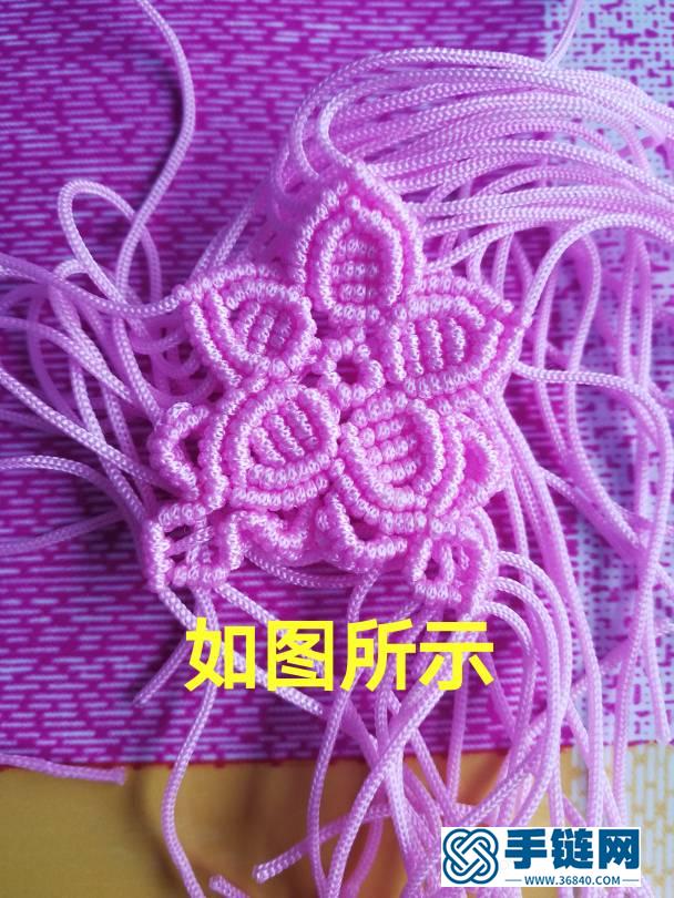 花瓣編繩教程-完整編法步驟
