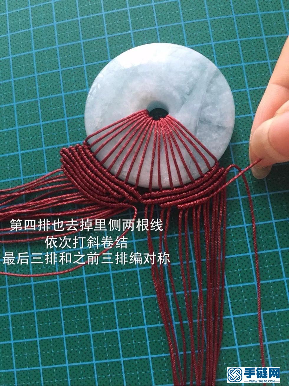 大平安扣掛件編繩教程-完整編法步驟