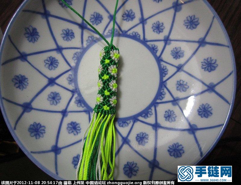青花瓷柱編繩教程-完整編法步驟