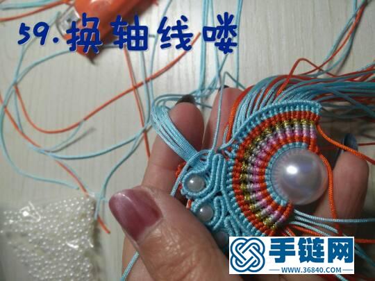 雙面鳳冠花嫁教程編繩教程-完整編法步驟