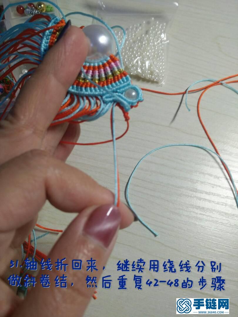 雙面鳳冠花嫁教程編繩教程-完整編法步驟