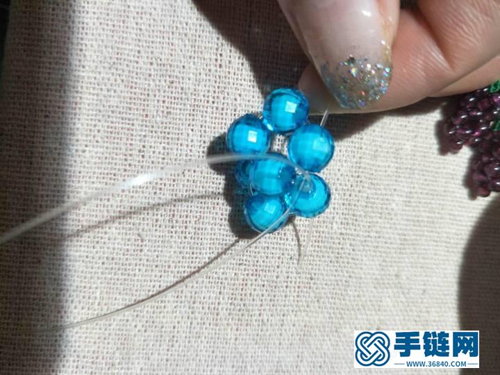 葡萄串珠教程編繩教程-完整編法步驟