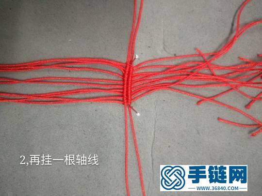 幸運(yùn)四葉草辮繩過程編繩教程-完整編法步驟