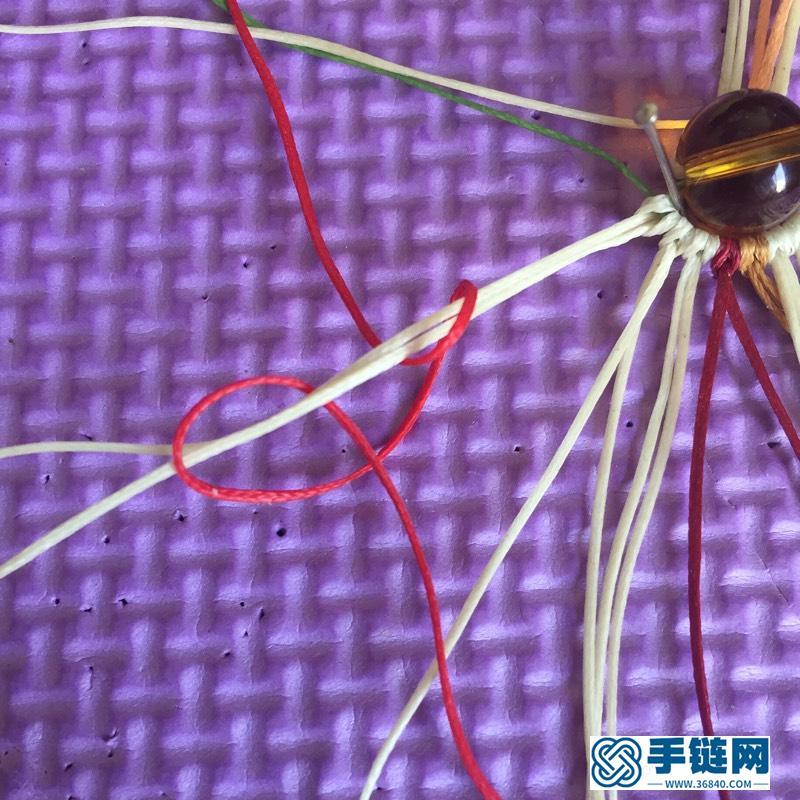 民族風(fēng)包掛小教程編繩教程-完整編法步驟