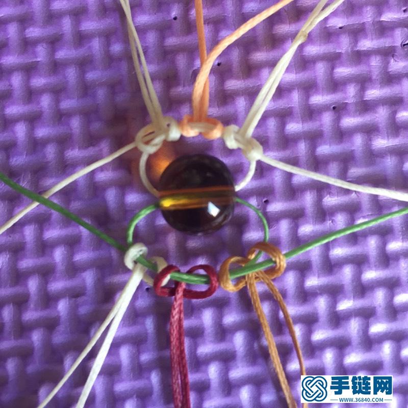 民族風(fēng)包掛小教程編繩教程-完整編法步驟