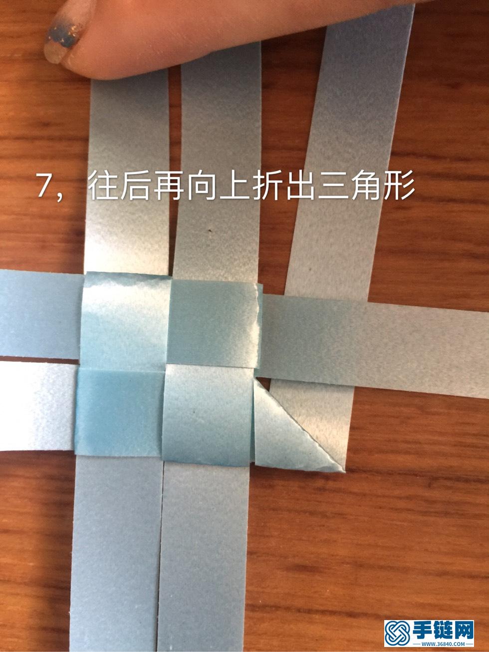 絲帶風鈴——八角花編繩教程-完整編法步驟