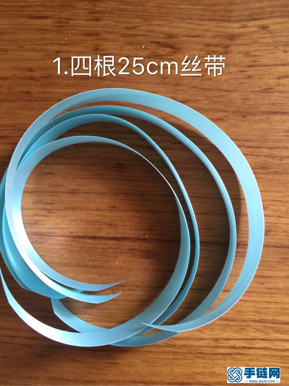 絲帶風鈴——八角花編繩教程-完整編法步驟