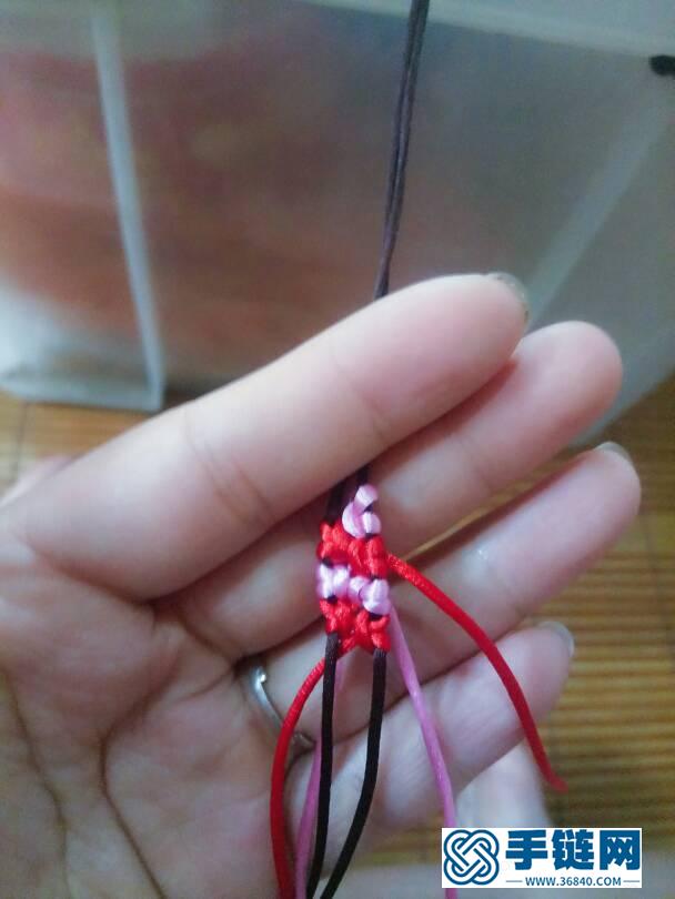 雙色包硬幣教程編繩教程-完整編法步驟
