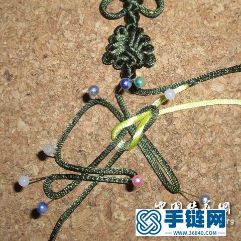 三攀緣三寶包飾做法編繩教程-完整編法步驟