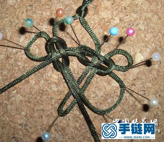 三攀緣三寶包飾做法編繩教程-完整編法步驟