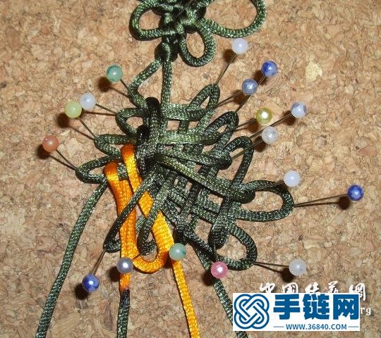 三攀緣三寶包飾做法編繩教程-完整編法步驟