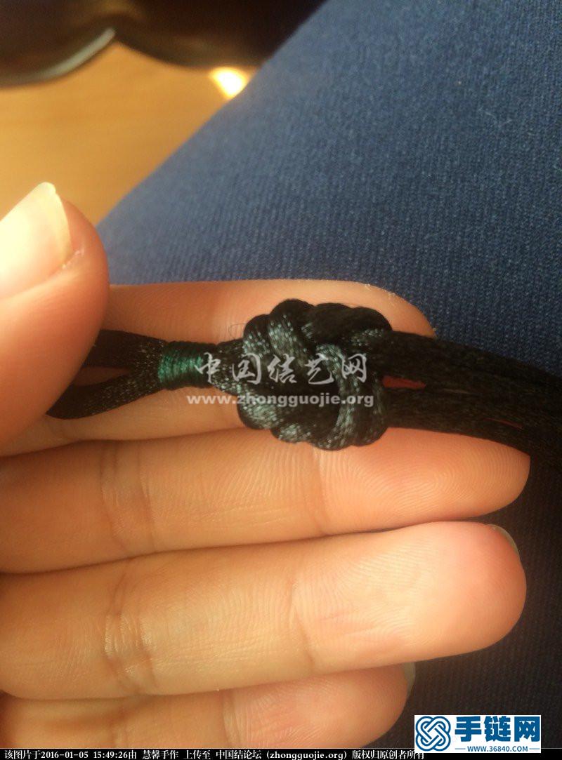 傳說中的曼陀花結編繩教程-完整編法步驟