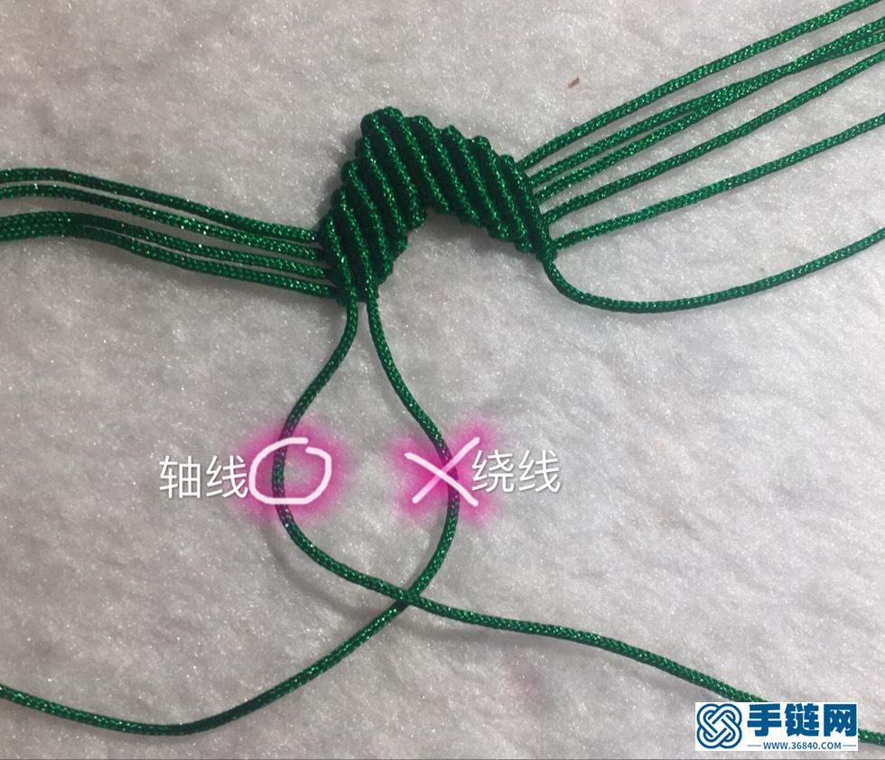 最詳細樹葉書簽編法圖解編繩教程-完整編法步驟