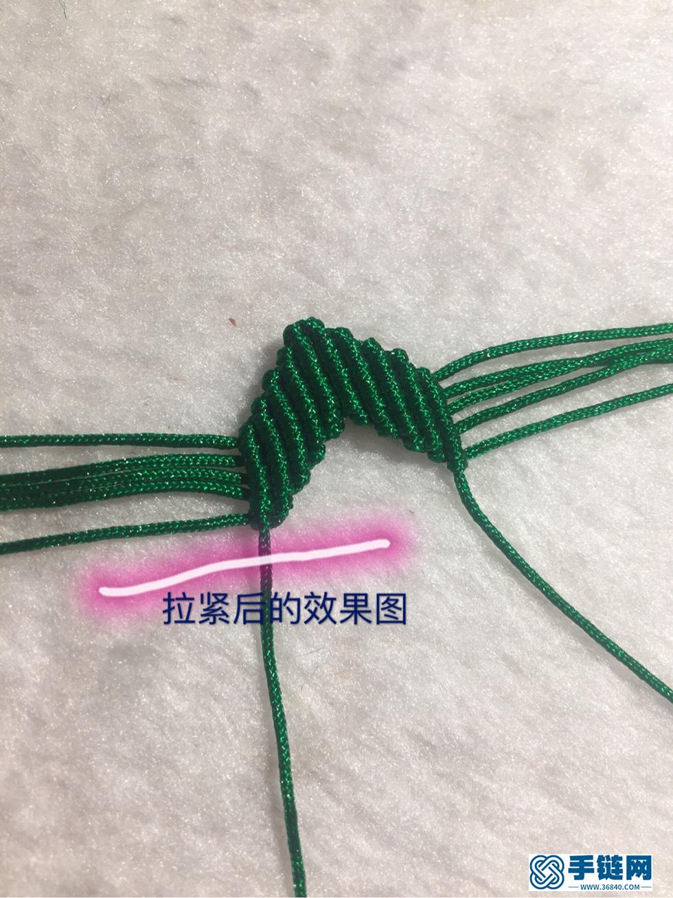 最詳細樹葉書簽編法圖解編繩教程-完整編法步驟