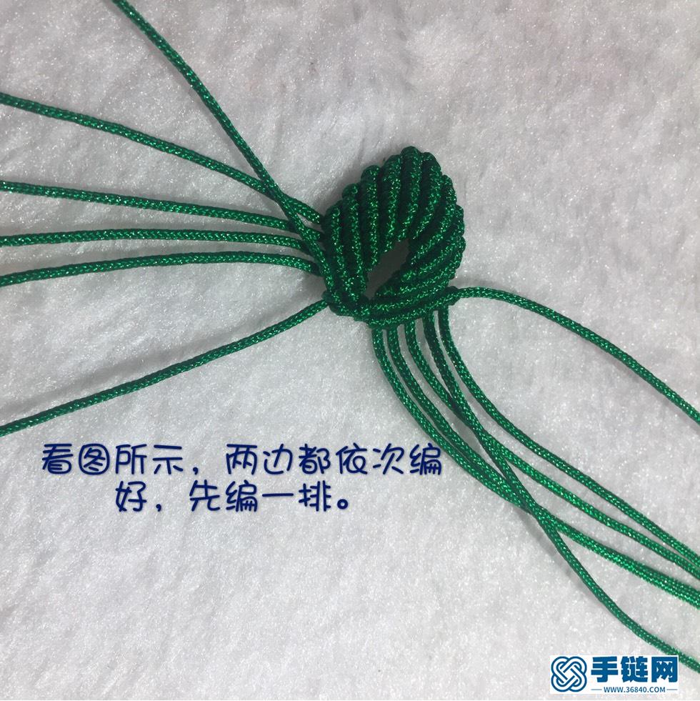 最詳細樹葉書簽編法圖解編繩教程-完整編法步驟