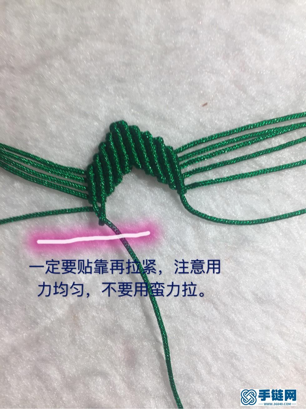 最詳細樹葉書簽編法圖解編繩教程-完整編法步驟