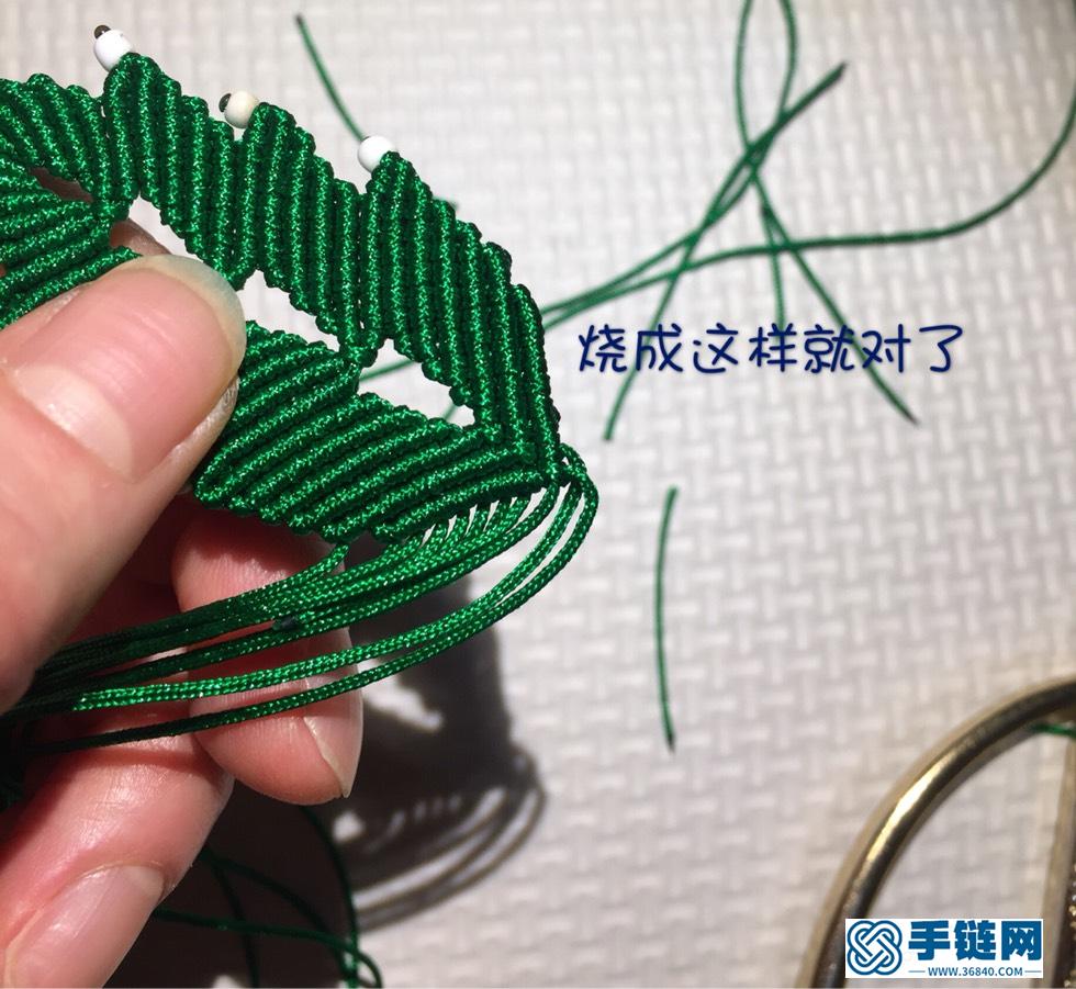 最詳細樹葉書簽編法圖解編繩教程-完整編法步驟