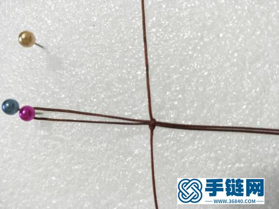 手機鑰匙扣編繩教程-完整編法步驟
